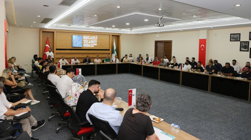 Oda üyelerine KOSGEB destek programı anlatıldı