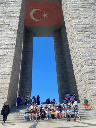 Minikler Çanakkale'yi gezdi