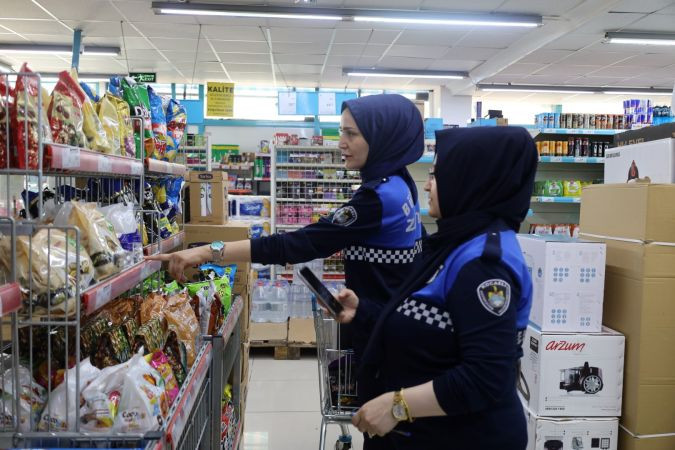 Bayram öncesi ürünler tek tek denetlendi