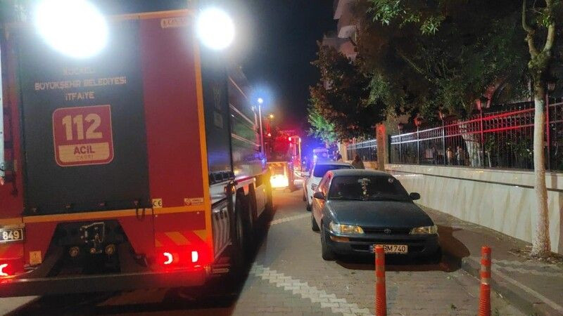 İzmit'te camide yangın çıktı