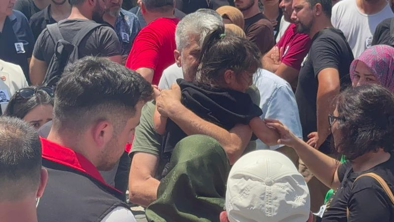 İki çocuğundan babaya son bakış
