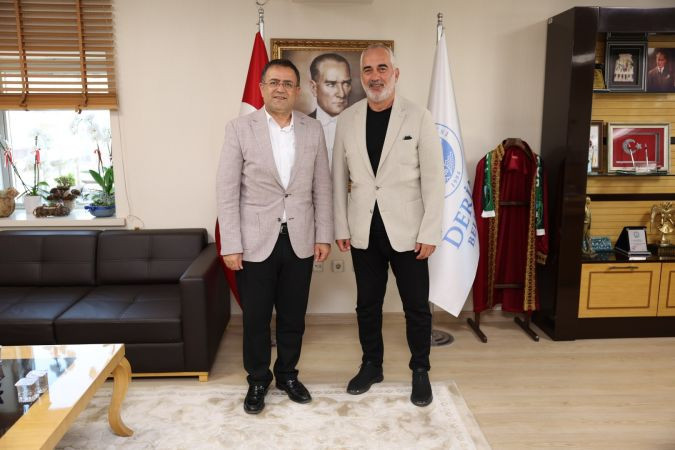 Sertif Gökçe, İsmail Yıldırım'ı makamında ağırladı
