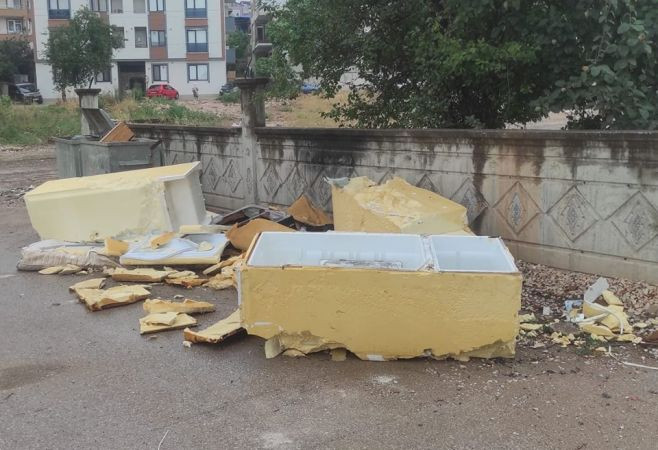 Ne buldularsa atmışlar… Gören şaşkına düştü, belediye uyardı