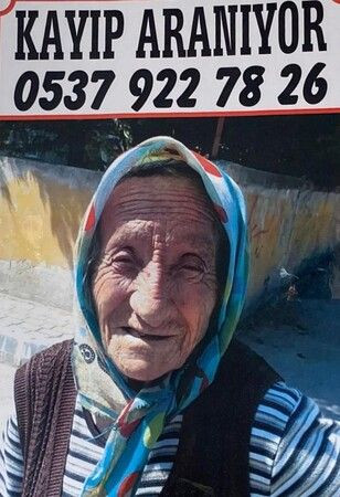 Alzheimer hastası yaşlı kadından 18 gündür haber alınamıyor