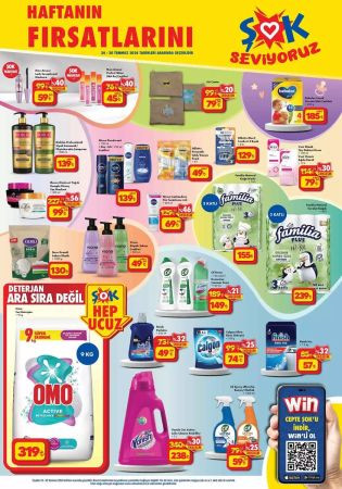 Şok Market 24-25-26 Temmuz 2024 Kataloğu. Şok Market Bu hafta Temmuz Kataloğu…