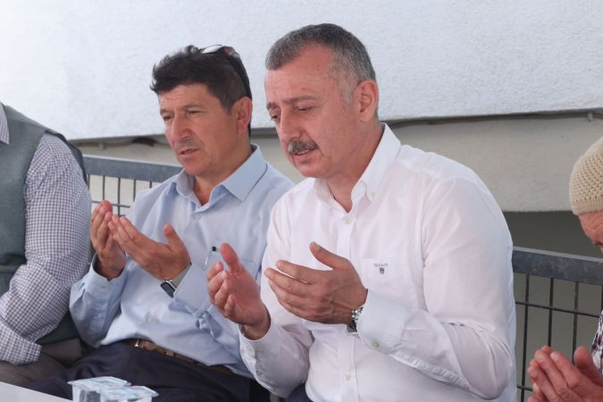 Büyükakın’dan AKP’li isme taziye ziyareti