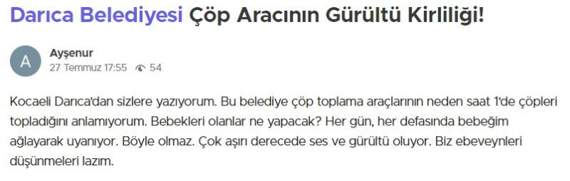 Belediye vatandaşın bebeğini ağlatıyormuş!