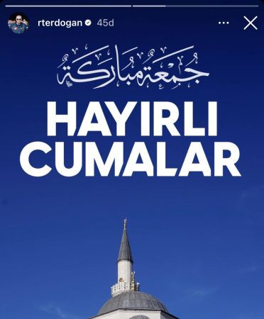 Cumhurbaşkanı Erdoğan Instagram’da
