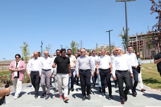 Vatandaşların hayatına değer katacak proje yerinde incelendi