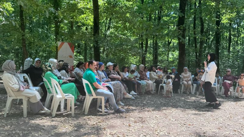 Aileyle keyifli vakitler çocukların yüzünü güldürdü