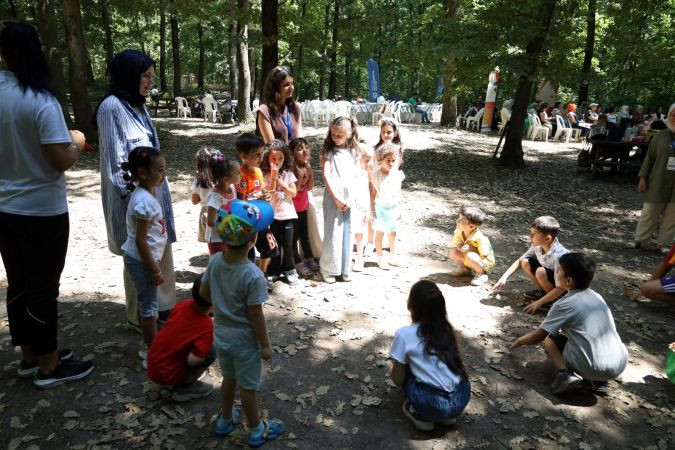 Aileyle keyifli vakitler çocukların yüzünü güldürdü