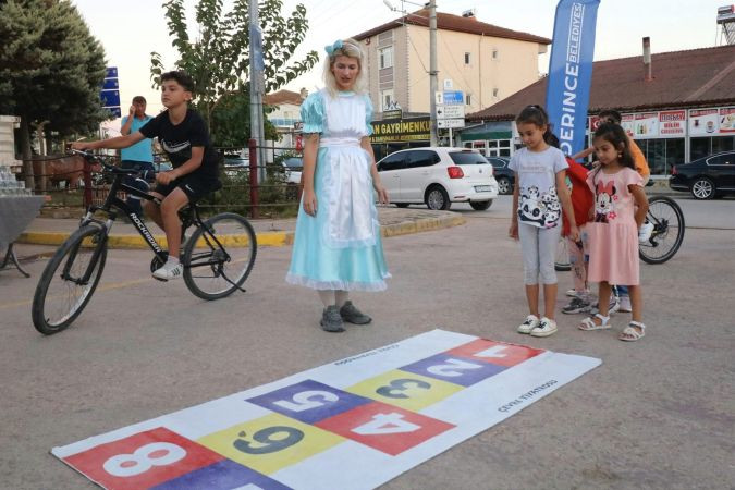 Çocuklar bu şenlikte çok eğlenecek