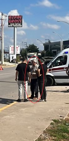 Otomobil vince çarparak takla attı..Burnu bile kanamadı