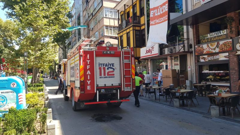 Güzellik merkezinde yangın paniği