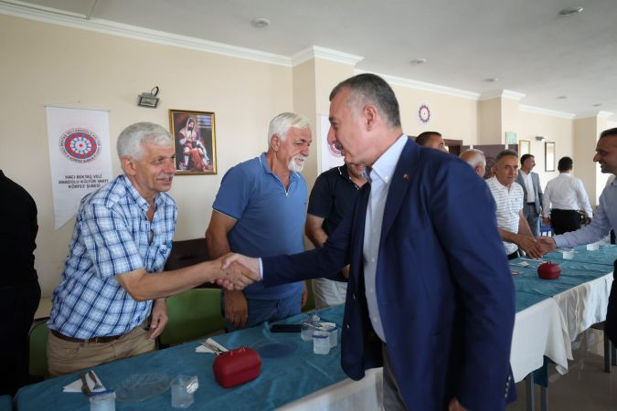 Cemevlerinin başkanlarından Büyükakın’a destek teşekkürü