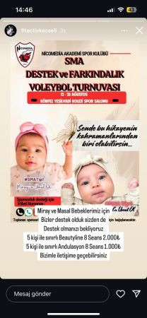 Fit Activ’den SMA’lı çocuklar için kampanya