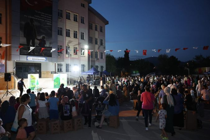 Çocuklar bu etkinlikte çok eğleniyor