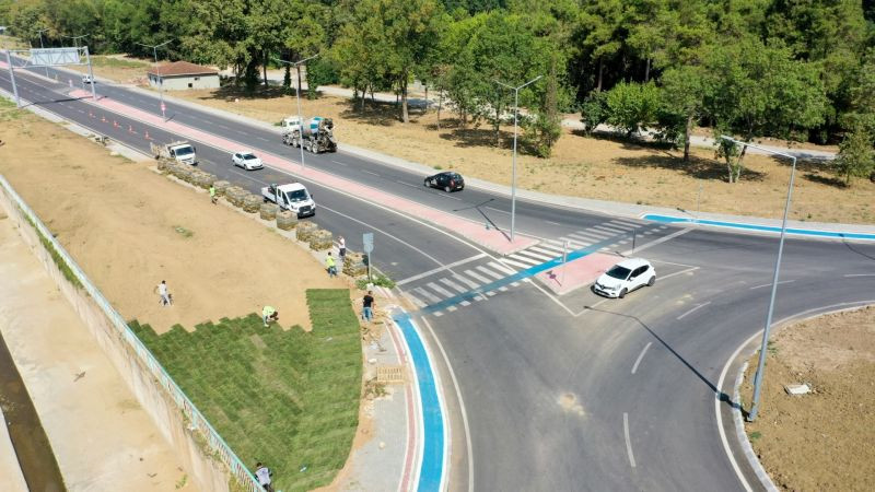 Ulaşımı kolaylaştıracak bağlantı yolunda sona gelindi