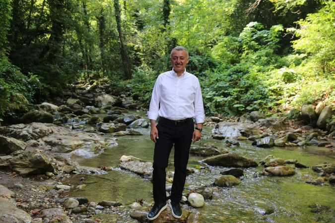 Benekli alabalıklar dereye salındı “Bu dünyanın sahibi, hâkimi değiliz”