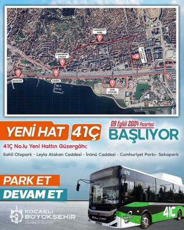 İzmit'te şehir içine yeni hat geliyor, ücreti ise 1 TL