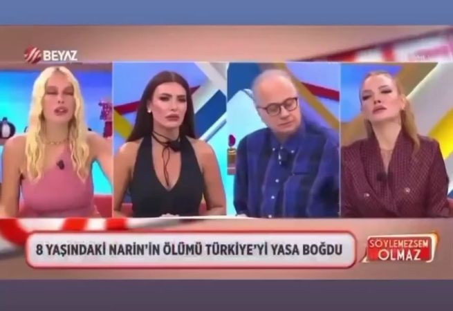 Canlı yayında Narin için çığlık attılar tepki yağdı