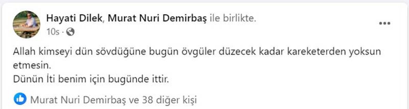 MHP’li başkandan çok sert gönderme!