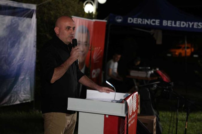 CHP, Derincelilerle şiir gecesinde buluştu