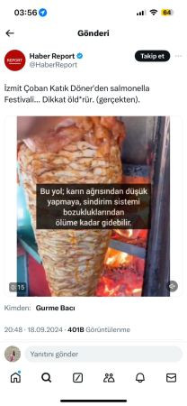 İzmit’teki dönerci sosyal medyada gündem oldu!