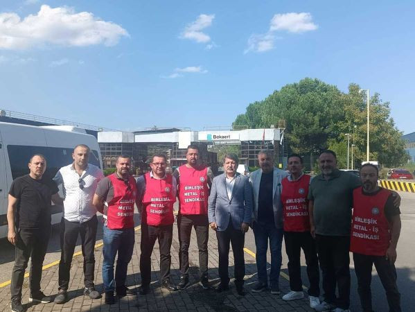 Bekaert işçilerine CHP’li vekilden destek
