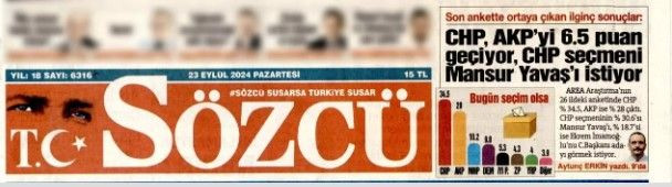 Sözcü'den CHP'yi karıştıracak hamle! Adayı ilan etti