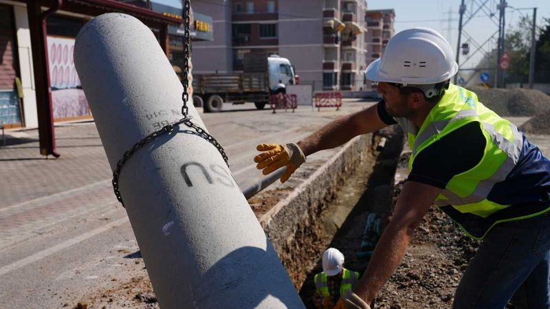 Gölcük'te 41,8 kilometre uzunluğunda yeni altyapı hattı!