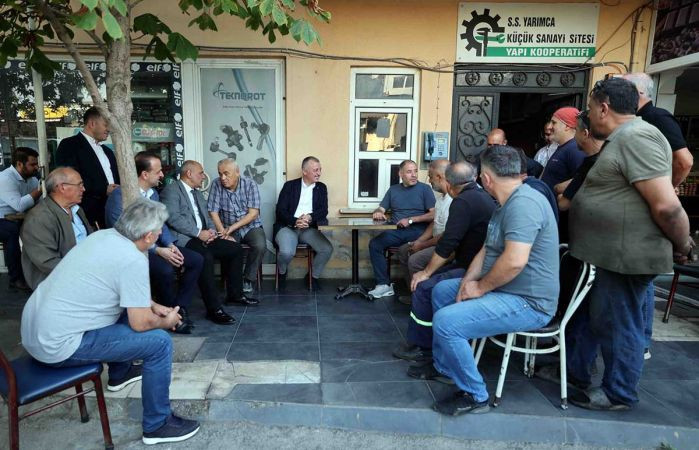 Başkan Büyükakın, tüm gün Körfez’deydi