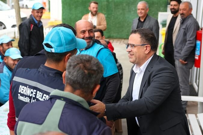 Başkan Gökçe, Güne Emekçilerle Başladı