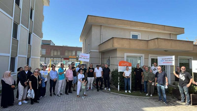 Kocaeli’deki sitede eski yönetim görevi devretmiyor