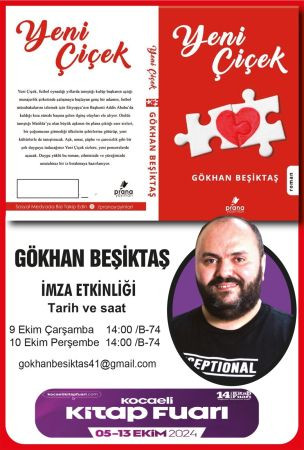 Gökhan Beşiktaş, kitapseverlerle buluşuyor