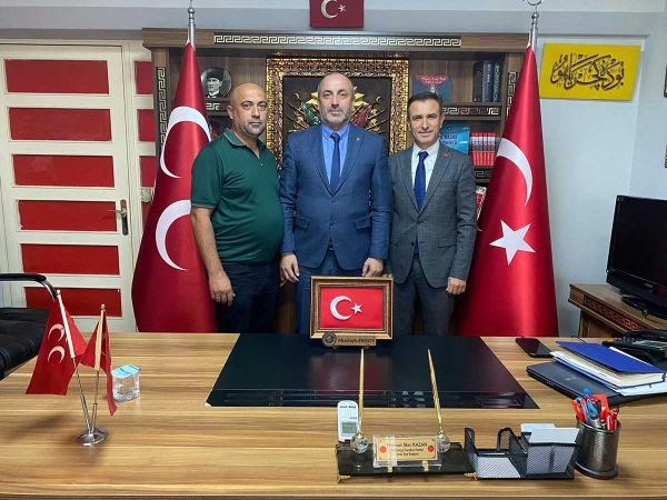 Muhtarlardan İlker Kazan'a ziyaret