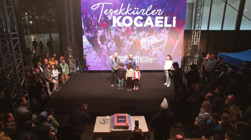 14. Kocaeli Kitap Fuarından yeni rekor; 1 milyon 23 bin 514 ziyaretçi