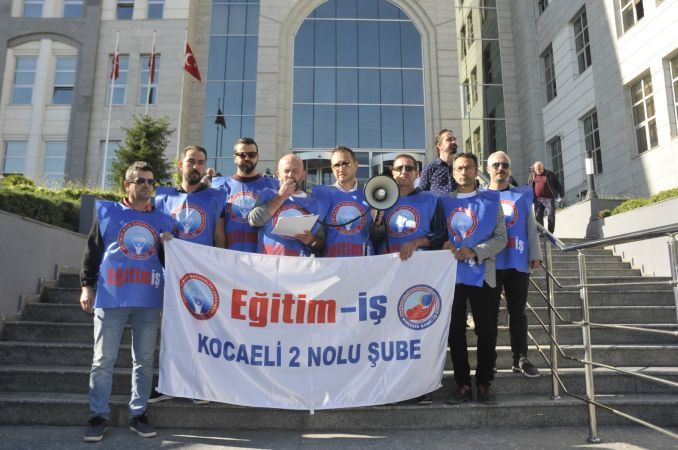 Eğitim-İş’ten Kurtulmuş’a suç duyurusu