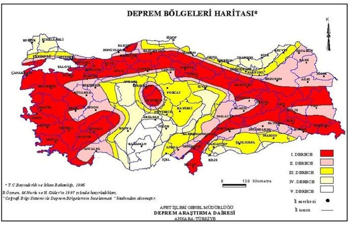 Türkiye deprem risk haritası güncellendi: Evimin altından fay hattı geçiyor mu?