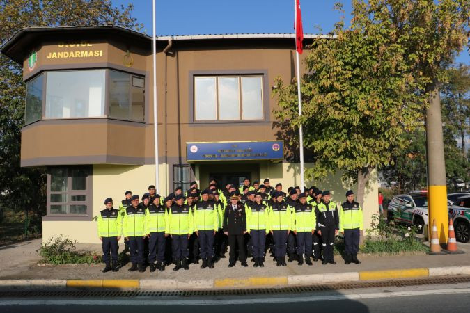 Kocaeli Jandarma Otoyol Komutanlığı görevine başladı