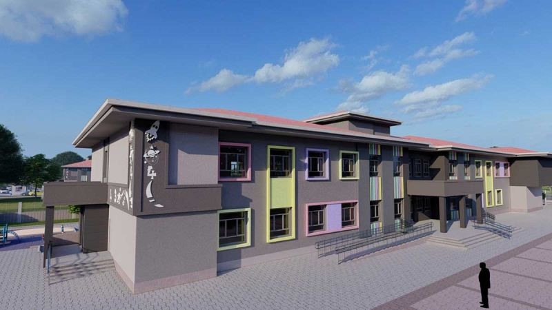 Kadınlar başlattı, Büyükşehir tamamlayacak, Hatay’da 12 derslikli okulun startı verildi