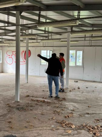 CHP’li başkan kapatılan MYO’ya gitti, açtı ağzını yumdu gözünü