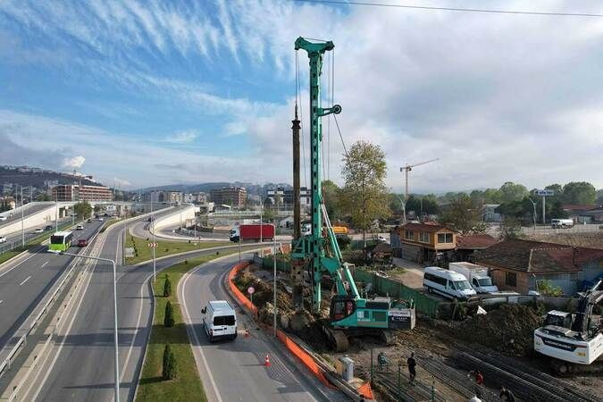 Solaklar Kavşağı’na üstgeçit çalışması