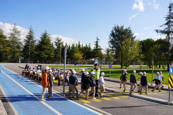 Trafik Eğitim Parkı’nda yeni eğitim dönemi heyecanı