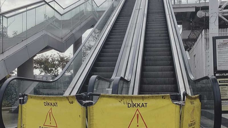 İzmit’teki yürüyen merdiven kapalı olacak!