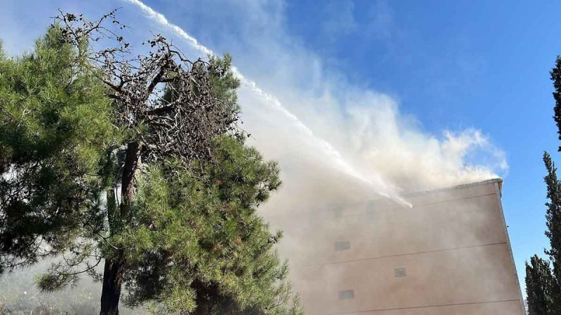 Gebze’de korkutan yangın! 45 dakika söndürülemedi