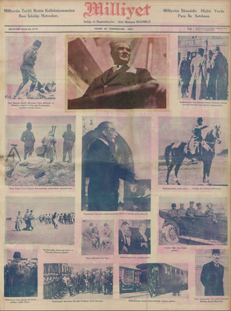 Cumhuriyet’in 10. yılında gazete manşetleri!