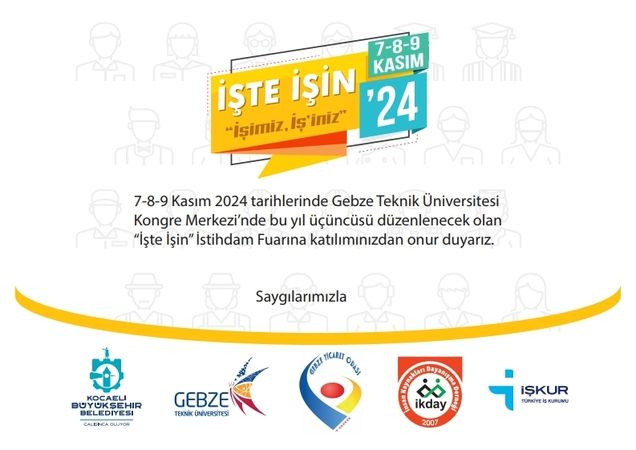 "İşte İş'in" İstihdam fuarı başlıyor