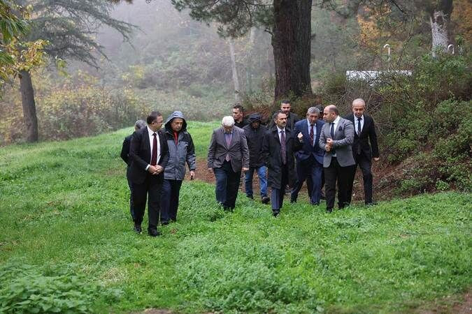 CHP'li başkan Vali'ye Çenesuyu'nu gezdirdi