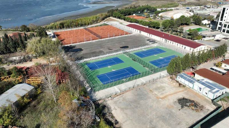 Sona yaklaşıyor, Kocaeli’ye dev tenis merkezi